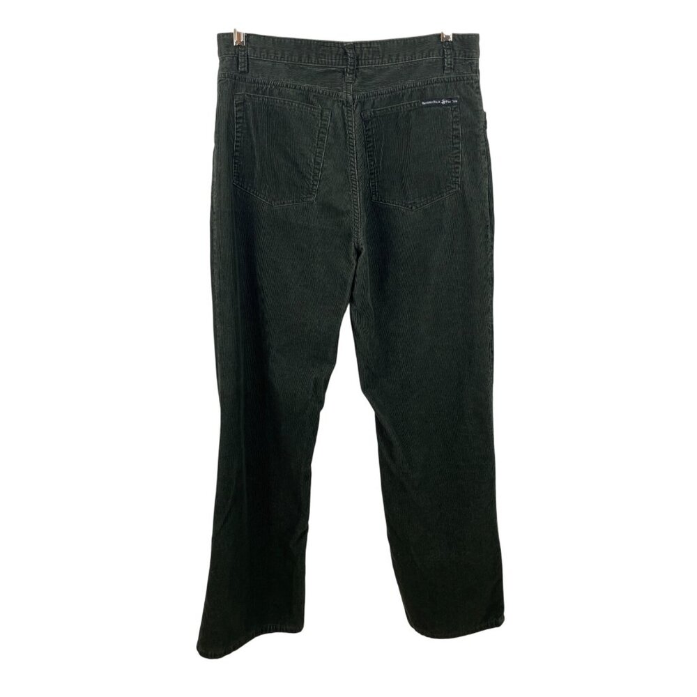 Beverly Hills Polo Club Dark Green Corduroy Pants Mens Size 34x32 - Picture 2 of 9